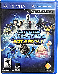 Playstation All-stars Battle Royale Ps Vita Seminovo