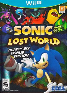 Sonic Lost World Deadly Six Bonus Wii U Seminovo