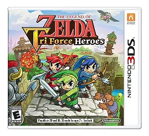 The Legend of Zelda Tri Force Heroes 3Ds