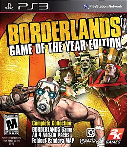 Borderlands Game Of The Year Edition Ps3 Seminovo