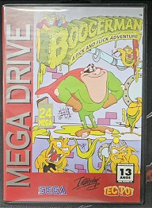 Boogerman A Pick And Flick Adventure Mega Drive Seminovo