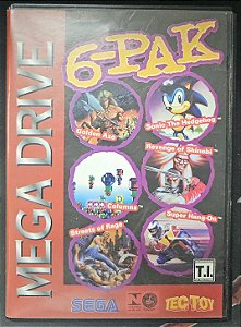 6-Pak Mega Drive Seminovo