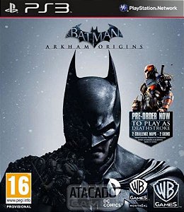 Batman Arkham Origins Ps3 Seminovo