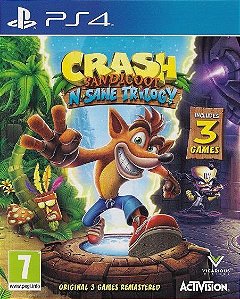 Crash Bandicoot Trilogy Ps4 Seminovo