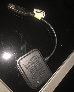 DONGLE RECEPTOR USB BATERIA GUITAR HERO PS3 SEMINOVO