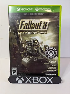 Fallout 3 Game Of The Year Edition Xbox 360 Seminovo