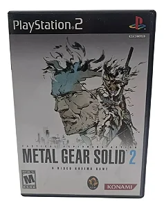 Metal Gear Solid 2 Tactical Espionage Action Ps2 Seminovo