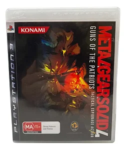 Metal Gear Solid 4 Guns Of The Patriots Ps3 Seminovo