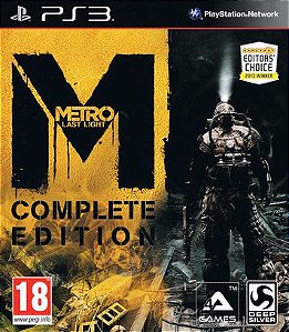 METRO LAST LIGHT PS3 SEMINOVO