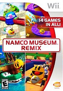 NAMCO MUSEUM REMIX WII SEMINOVO