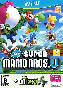 NEW SUPER MARIO BROS. U + NEW SUPER LUIGI U WII U SEMINOVO