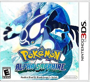 POKEMON ALPHA SAPPHIRE 3DS SEMINOVO