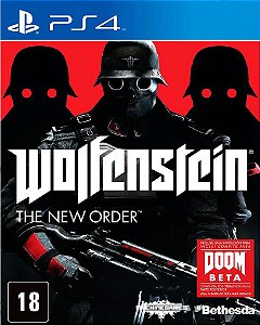 WOLFENSTEIN THE NEW ORDER PS4 SEMINOVO