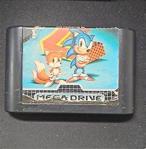Sonic the Hedgehog 2 Sega Genesis Mega Drive Seminovo