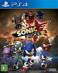 Sonic Forces PS4 Seminovo
