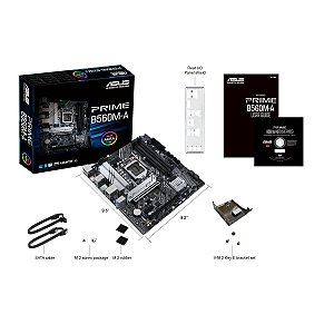 Placa Mãe Asus B560M-A Prime Intel LGA 1200 11° Geração