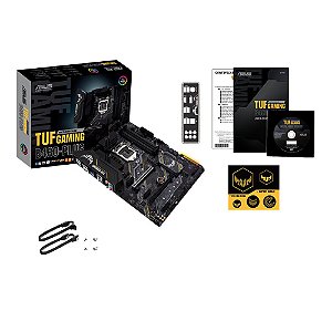 Placa Mãe Tuf Gaming Asus B460M-Plus Intel LGA 1200 10° Geração