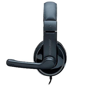 Headset Pro Multilaser USB Preto/Cinza - PH317