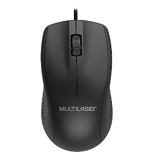 Mouse Large Box 1200dpi Preto USB Multilaser - MO308