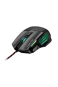 Mouse Gamer Warrior Rayner 3200DPI 7 BotÕes QuickFire - MO207