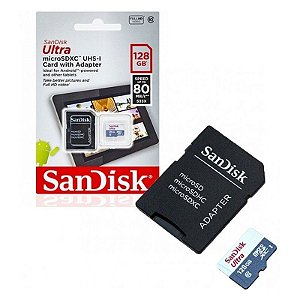 CARTAO DE MEMORIA SANDISK 128GB SDSQUNS-128GB-GN6TA