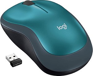 MOUSE S/FIO RC/NANO M185 AZUL LOGITECH