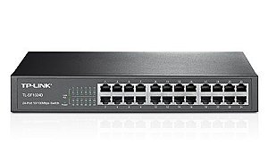 Switch tp-link 24p de mesa 10/100 tl-sf1024d