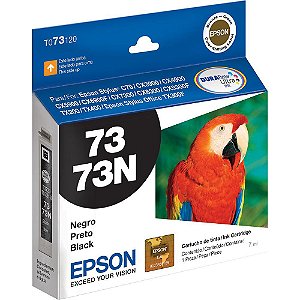 Cartucho Tinta Epson Preto 73n - T073120-br