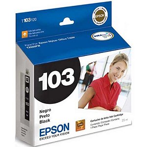 Cartucho Original Black Epson-t40w 103 Preto T103120