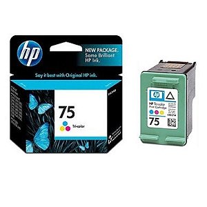 Cartucho Original Hp 75 Tricolor - Cb337wb