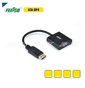 Cabo Adaptador Jca-dp4 Displayport X Vga 15p/f Feasso