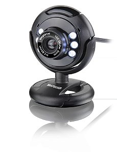 Webcam Vision Noturna 16mp Multilaser Wc045