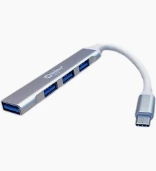 HUB USB 3.0 ORICO SHC-U3-BK DE 4 PORTAS - PRETO