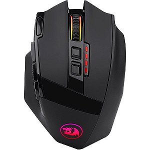 MOUSE SEM FIO GAMER SNIPER PRO PRETO M801P-RGB REDRAGON