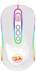 MOUSE COM FIO GAMER REDRAGON PHOENIX 2 BRANCO M702W-1