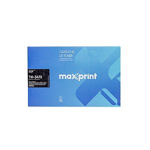 Toner Maxprint TN3472 Preto Compatível Brother 12k - Infopeças
