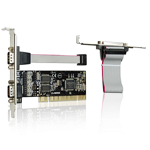 PLACA PCI 2 PORTAS SERIAIS E 1 PORTA PARALE COMTAC 27119017