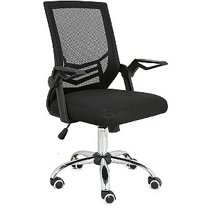 CADEIRA DE ESCRITORIO PRESIDENTE ADAPT BRACO AJUSTAVEL MULTILASER GA204