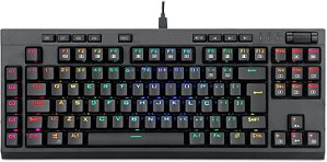 TECLADO OPTICO GAMER BROADSWORD PRO RGB PTO SWITCH AZUL - K588RGB-PRO (PT-BLUE)