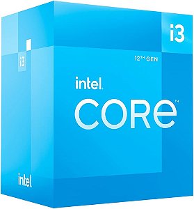 PROCESSADOR INTEL CORE I3-12100F 3.30GHZ 12MB LGA1700 PN # BX8071512100F