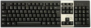 TECLADO INDUSTRIAL STANDARD USB 2.0 60000080