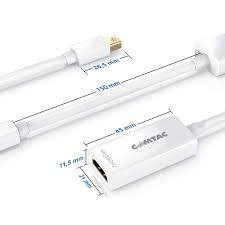 CABO CONVERSOR MINI DISPLAYPORT PARA HDMI 4K COMTAC 22149284