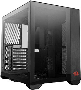 GABINETE GAMER LIAN LI - REDRAGON MODELO O11DYNAMIC MINI PRETO