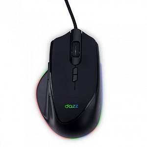 MOUSE COM FIO COLOSSUS USB2.0 PRETO 62000090 DAZZ