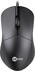 MOUSE COM FIO USB M1102 PRETO LECOO