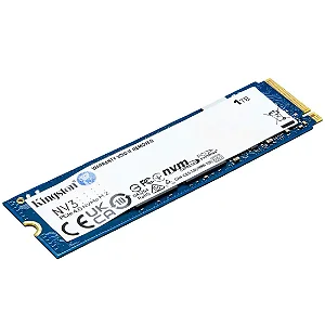 SSD Kingston NV3 1TB M.2 2280 NVMe PCIe Gen 4.0 - SNV3S/1000G - Infopeças