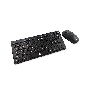KIT TECLADO+MOUSE FREESTYLE V2 SEM FIO PRETO
