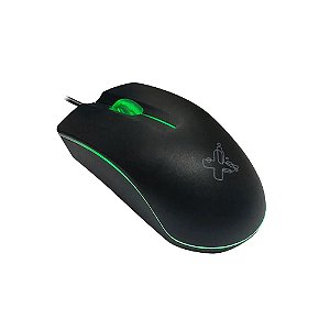 MOUSE COM FIO ERGON 1200DPI PRETO USB2.0 MAXPRINT