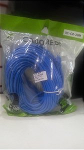CABO DE REDE CAT 5E RJ45 30 METROS X-CELL XC-CR-30M