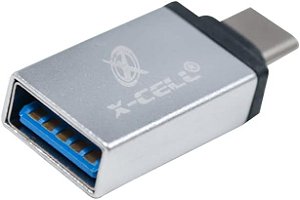ADAPTADOR OTG USB FEMEA PARA USB-C X-CELL XC-ADP-10